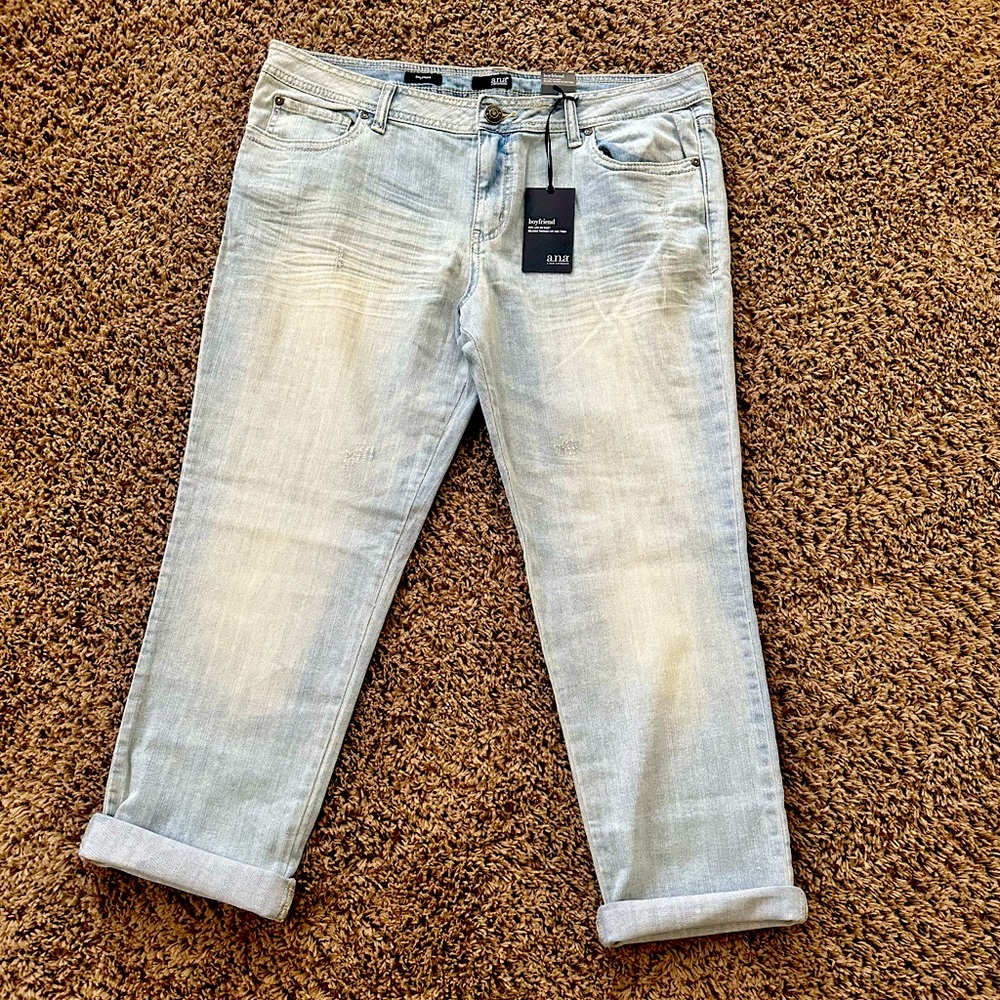 Light Blue Boyfriend Jeans